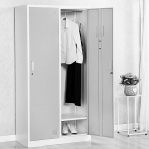 Peltikaappi 2-ovinen, 1820x800x500 mm, koottava säätöjalat 115 mm
