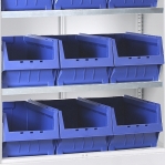 Box locker 1950x1100x550, 4 shelves, 15 bins 500x310x250