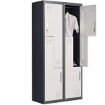 Z-locker 2-doors, H1820*W400*D450 Knocked Down
