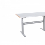 El. Worktable with steel board 1600x800mm/300 kg,