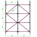 Back Bracing H4000*W1500