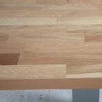 Worktable w. drawer un. 5 draw. 1600x800 mm, oak