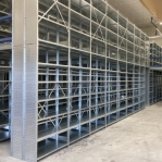 Starter bay 2500x1170x500 150kg/shelf,6 shelves USED