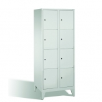 4-tier locker, 8 doors, 1850x810x500 mm