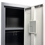 2-door Steel Locker with Bench 2070x800x800 Knock-Down