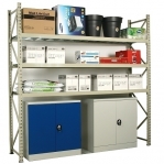 Starter bay 2500x1950x500 440kg/level,3 levels with steel decks MAXI