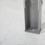 Arb. bord m. Ekskiva 2000x800mm