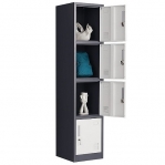 4-tier locker, 4 doors 1820*380*500