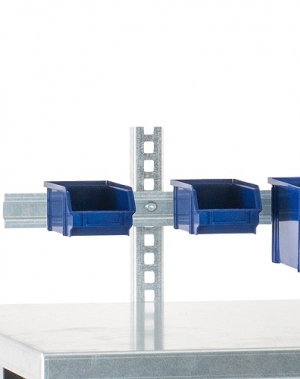 Bin rail 1500 mm without bins