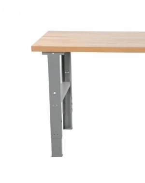 Worktable with oak board 1600 mm