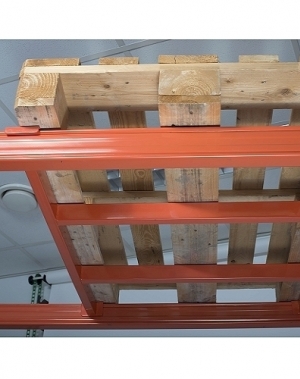 Pallet support frame 1050x850, 2+2 beams