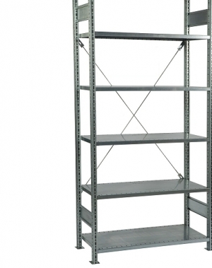 Starter bay 2500x1000x500 ,5 shelves used Schäfer