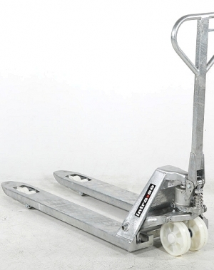 Hand pallet truck HPZ-V 2500 kg, 540x1150 mm B/N, Galvanized