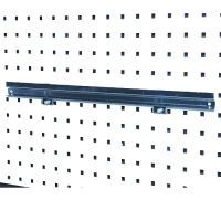 Plastic tray strip 555 mm with fixing to the perforated panel