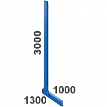 L-pylväs 1-puolinen 3000Kx1000/1300S STRONG