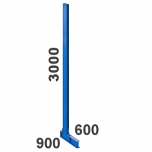 L-pylväs 1-puolinen 3000Kx600/900S STRONG