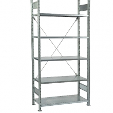 Starter bay 2500x1000x500 ,6 shelves used Schäfer