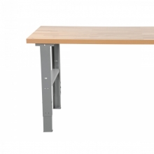 Worktable with oak board 1600 mm