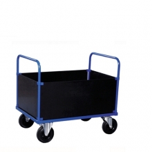 Trolley with box body high 1000x700x900mm, 500kg